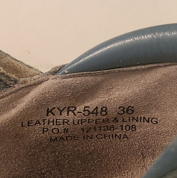 ALEGRIA KYRA FLORA BLUE MARY JANE SIZE 36 - Picture 10 of 11